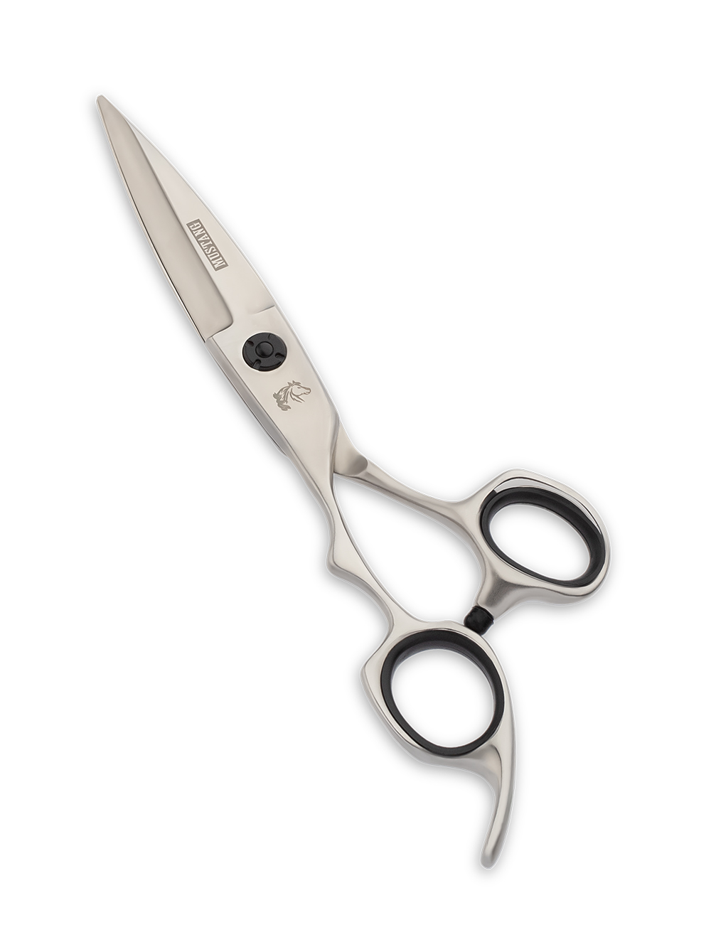Ножницы прямые для левши Mustang Professional NP-016L Серебристый 5,75 дюймов