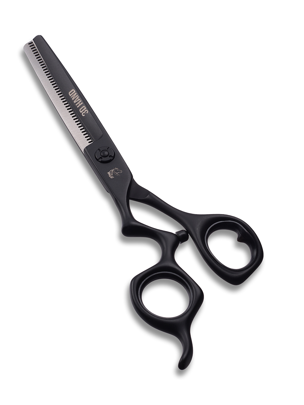 Ножницы филировочные для левши Mustang Professional 3D HAND NP03L Черный 6,0 дюймов