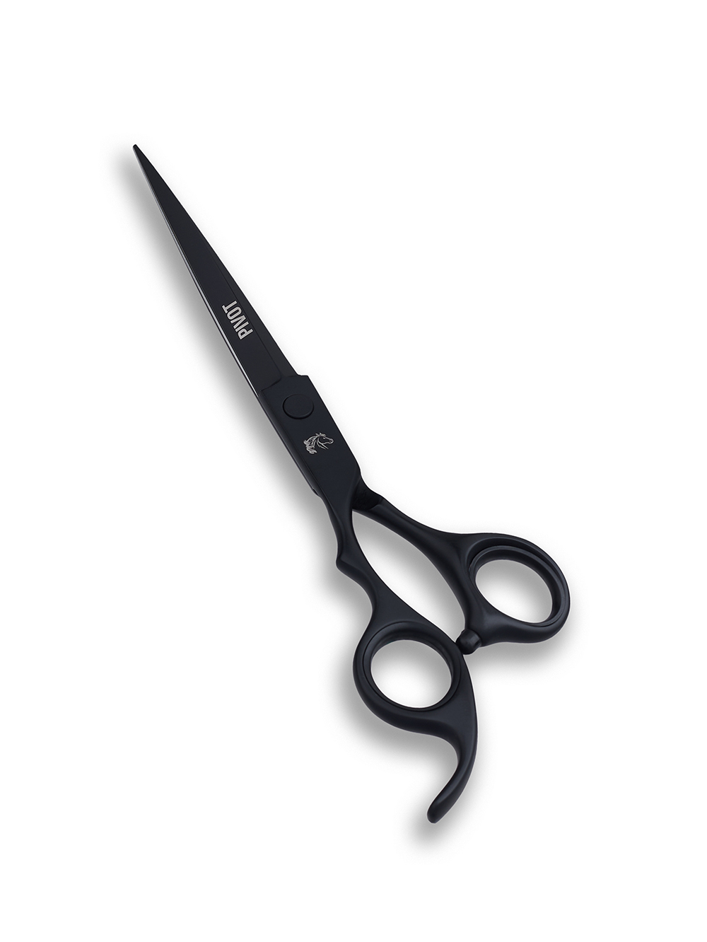 Ножницы прямые для левшей Mustang Professional PIVOT NP018 Черный 7,0 дюйм